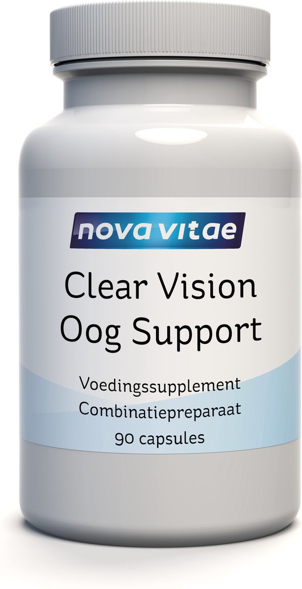 Goedkoopste Nova Vitae Clear Vision Oog Support Supplement- Voor een normaal gezichtsvermogen - 90 capsules