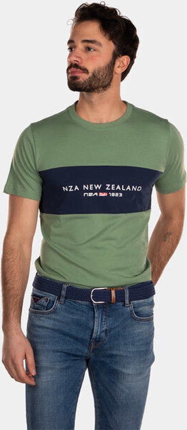 NZA - Heren Shirt - Ianthe - 23BN703 - 1752 Active Army