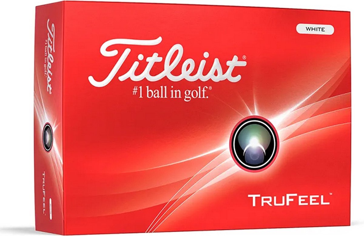 Titleist TruFeel GolfballenWit 2024