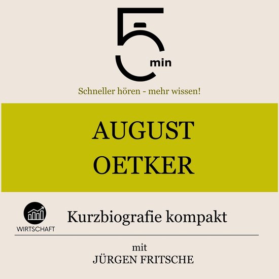 August Oetker: Kurzbiografie kompakt - cover