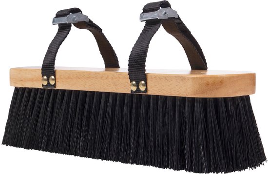 QHP - Schuur / Massage borstel - One Size - Zwart