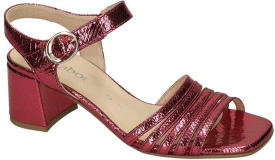 Gabor -Dames - roze donker - sandalen - maat 38