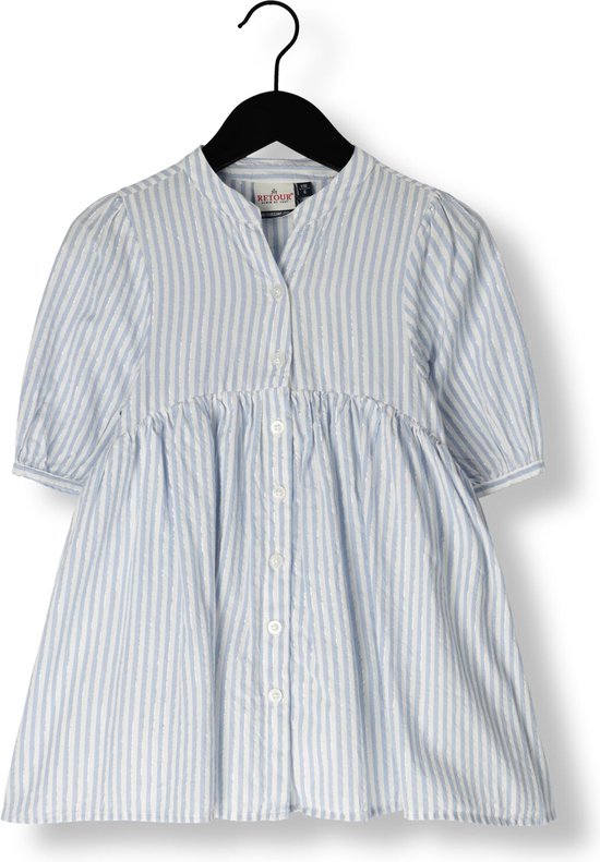 Elmira Robes Filles - Robe - Rok - Robe - Rayé Blauw/blanc - Taille 116