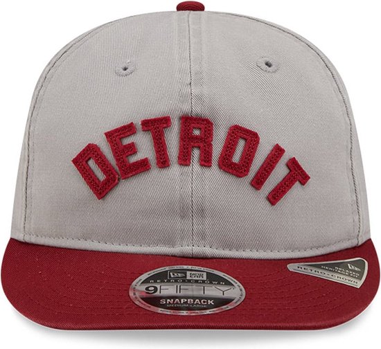 Detroit Tigers Cooperstown Grey 9FIFTY Retro Crown Low Profile Cap S/M