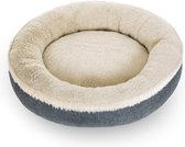 ACAZA Hondenmand – Dierenbed – Small - 55 cm diameter – Donkergrijs
