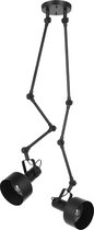 EGLO Takeley Plafondlamp - E27 - 198 cm - staal - verstelbaar - Zwart