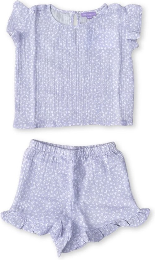 Set de Vêtements de plage Swim essentials Filles Lilas Imprimé Panthère - Mousseline 98/104