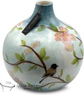 Vase - Villa Pottery - Céramique - Décoration - Décoration Printemps - Printemps - Fleur 1_3 Blue