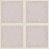Papier peint de luxe exclusif Profhome 378454-GU papier peint intissé design légèrement structuré blanc rose mat 5,33 m2