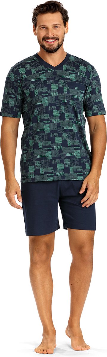 Comte - Heren Shortama - Zomer - Katoen - Modern - Maat XL