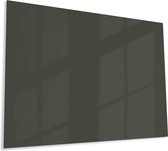 Designglas Glazen Whiteboard - Gehard Glas - Magneetbord - Memobord - Magnetisch - Krasbestendig - Frameless - 120x90cm - Antraciet Grijs