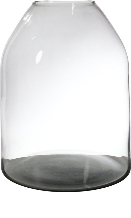 Hakbijl Glass Bloemenvaas Barcelona - transparant - eco glas - D19 x H25 cm