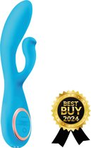 Cupitoys® Tarzan Vibrator - Rabbit Vibrator - Vibrators Voor Vrouwen - 12 Standen - Blauw