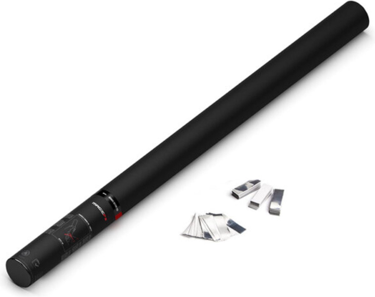 MagicFX Handheld Cannon 80cm Met / Con Silber & Weiß -