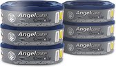 AngelCare Navulling Luieremmer Baby - Achthoekige Navulcassettes - Voor Dress Up - 6 Stuks