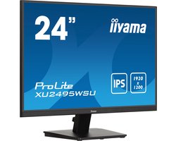iiyama ProLite XU2495WSU-B7 - 24 Inch - IPS - WUXGA - USB-hub - In hoogte verstelbaar