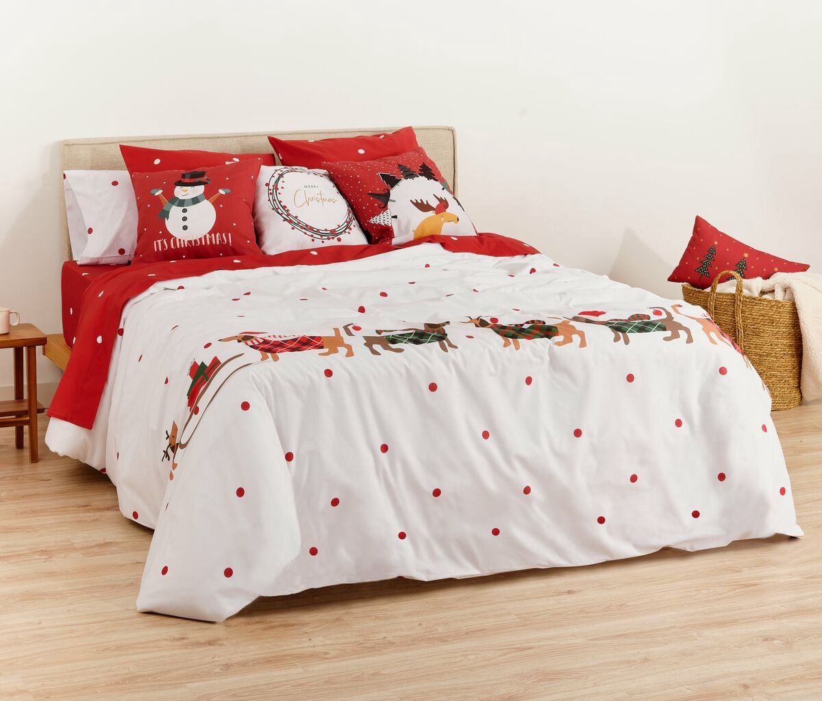 Noorse hoes Decolores Laponia 155 x 220 cm Bed van 90