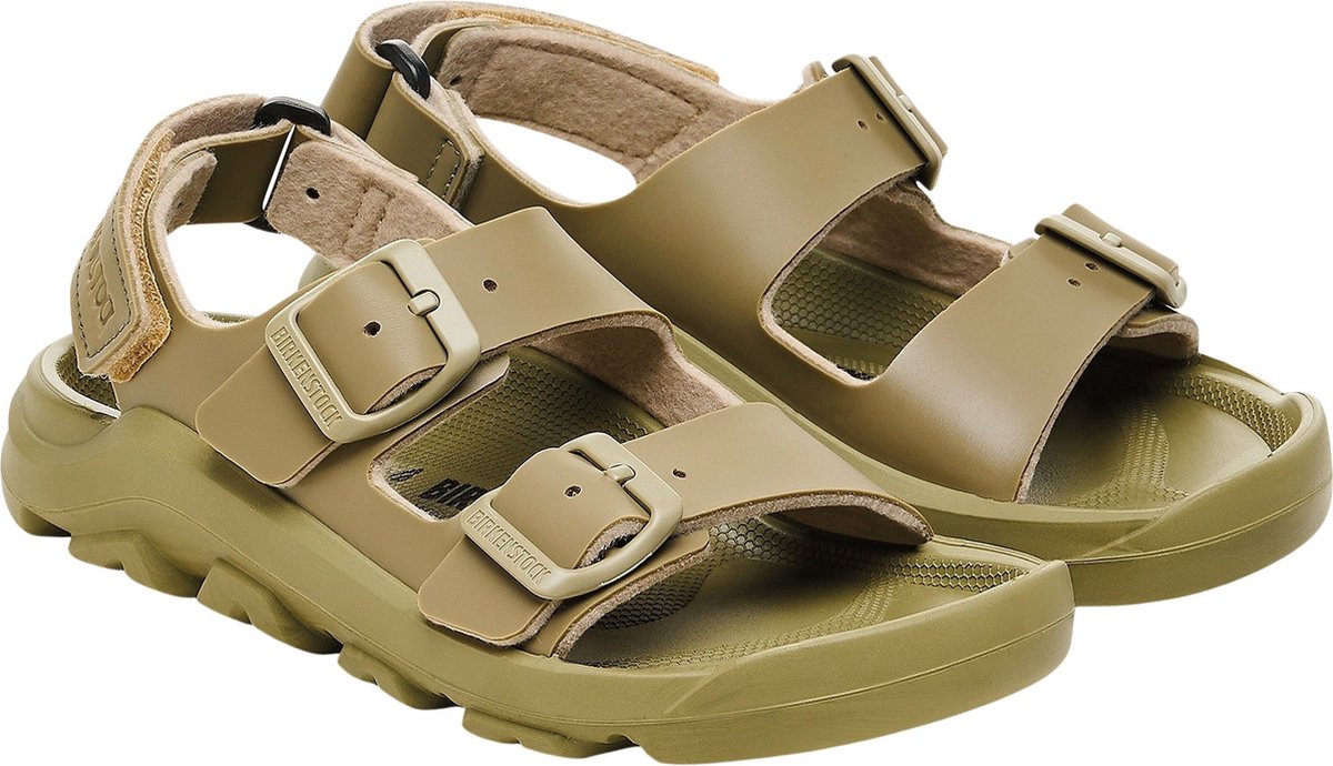 Birkenstock Mogami Sandalen Kids Olijfgroen