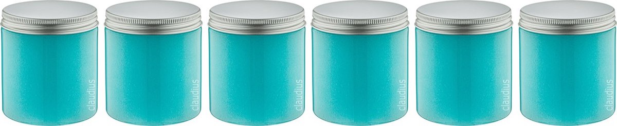 Goedkoopste Luxe Verzorgende Bodyscrub-gel Opium 400 gram - Pot met aluminium deksel - set van 6 stuks - Hydraterende Lichaamsscrub