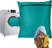 Bastix - Waszak voor huisdieren Waszak voor huisdierenkleding voor honden en katten voor handdoeken, dekens, speelgoed (blauw, 1)