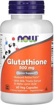 NOW Foods - Glutathione 500mg (60 capsules)