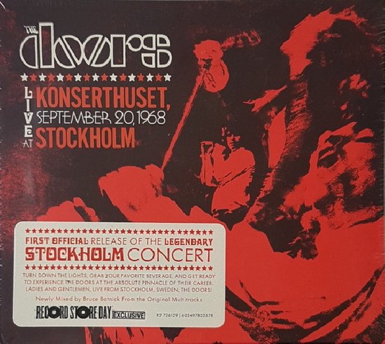 The Doors Live At Konserthuset Stockholm 1968 - 2xCD album - 20