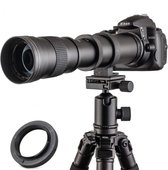 Objectif zoom téléobjectif JINTU 420-800 mm f/8.3 - Compatible Canon EOS