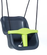 DICE - siège bébé en plastique - anthracite/citron vert