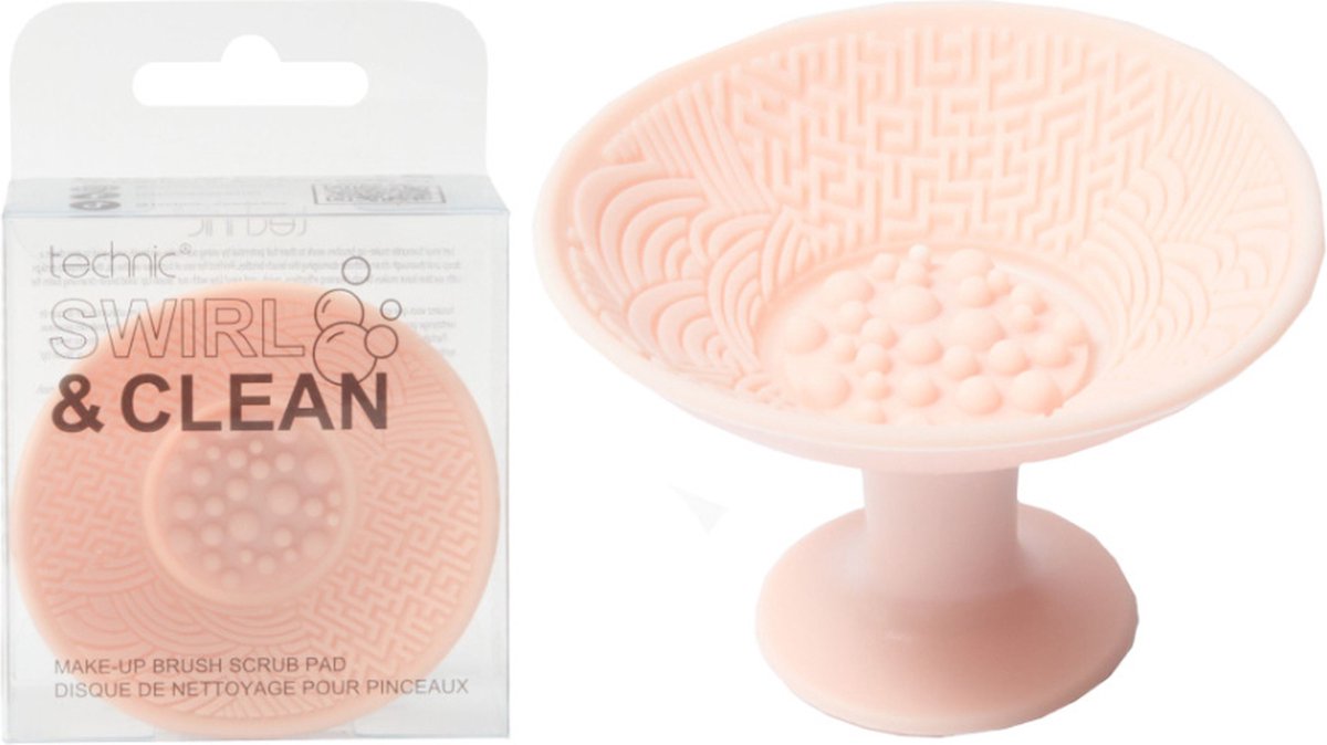 Goedkoopste Technic Swirl & Clean Make-Up Brush Scrub Pad