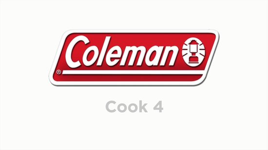 Coleman Cook 4 Tunneltent - Familietent - tent 4 persoons - Groen