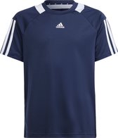 adidas Sportswear Sereno AEROREADY T-shirt Kids - Kinderen - Blauw- 116