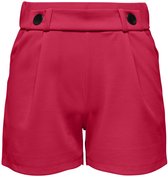 Jacqueline de Yong Broek Jdygeggo Shorts Jrs Noos 15203098 Viva Magenta/black Butt Dames Maat - S