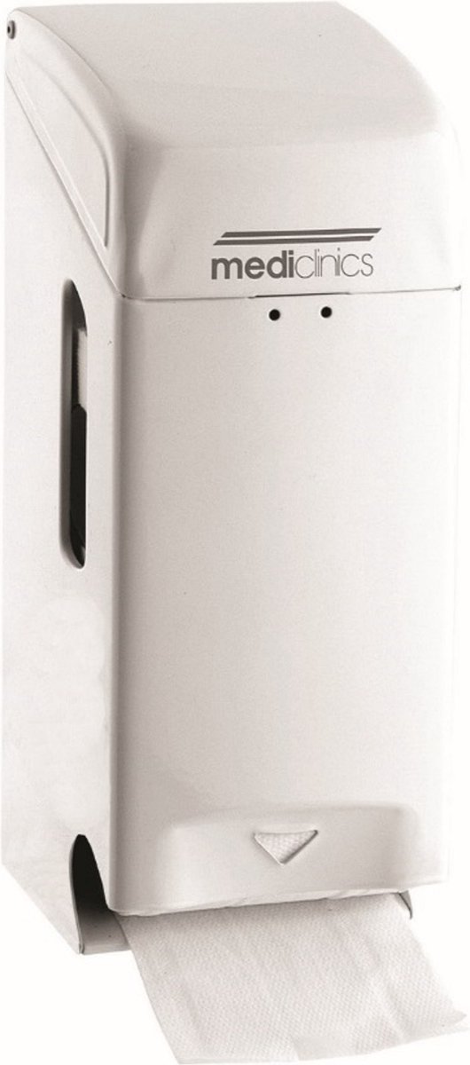 Mediclinics afsluitbare wc-papier dispenser