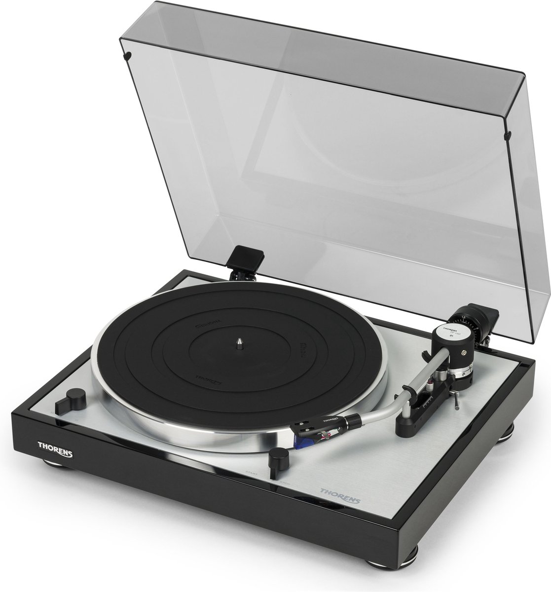 Thorens TD 403 DD platenspeler zwart