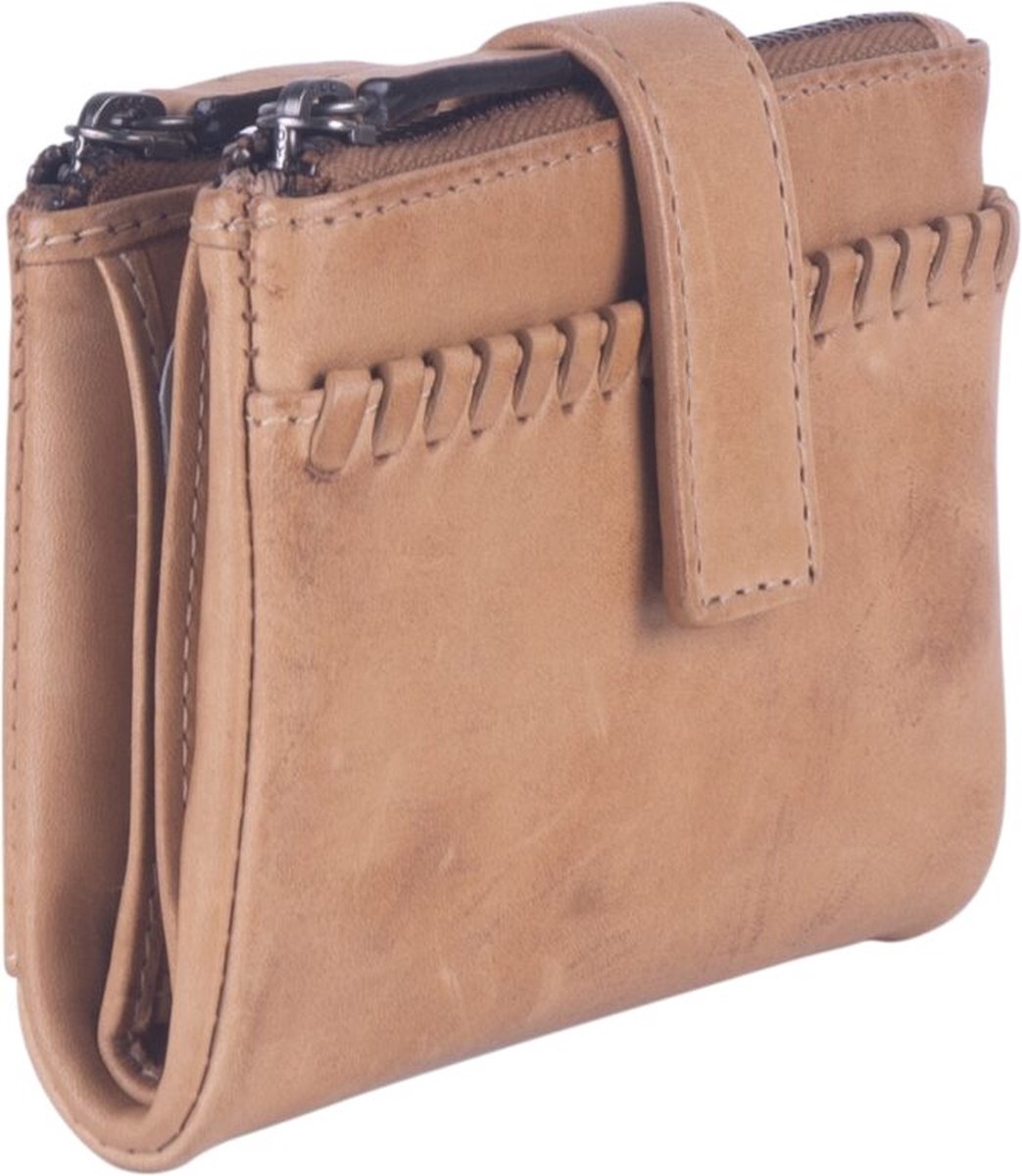 Bag2Bag Kleine Leren Portemonnee Lioni Camel