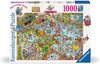 Ravensburger puzzel Holiday resort 3: The Pool - Legpuzzel - 1000 stukjes