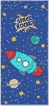Badhanddoek HappyFriday Mr Fox Space Rocket Multicolour 70 x 150 cm