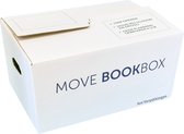 Ace Verpakkingen - Boîte à livres / Boîtes - 10 pièces - 37 litres - Capacité : 50kg - Boîte à livres professionnelle - Fermeture automatique - Carton ondulé double - Très solide - Boîte de déménagement