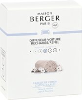 Maison Berger Autodiffuser navulling 2 suks Cotton Caress - Caresse de Coton