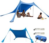 Tente de plage Starstation - Coquille de plage - Protection UV 50+ - Ombrage - Tente de plage - protection contre les rayons UV du soleil - Protection solaire 5-8 personnes - plage - mer - lac - parc