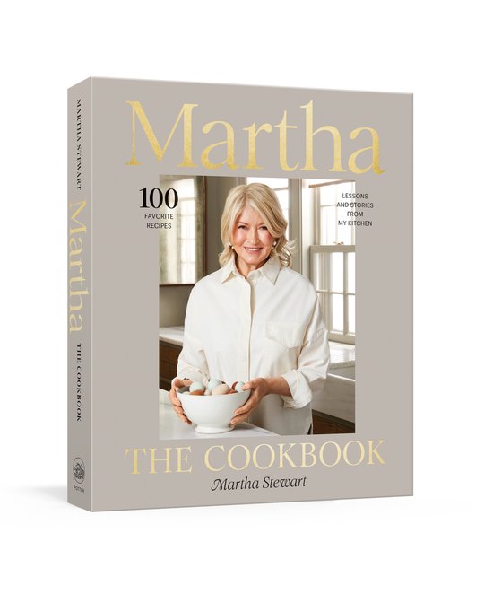 Martha: The Cookbook - cover