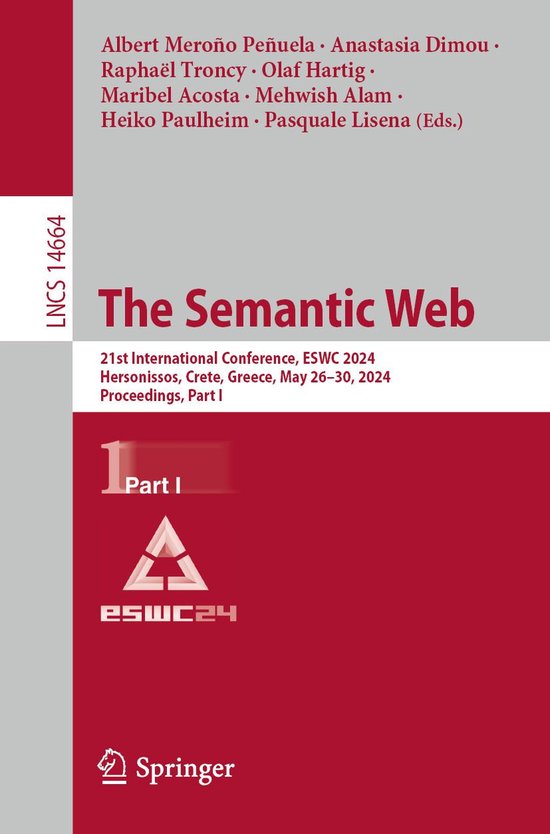 Springer Nature Proceedings Computer Science 1 - The Semanti ... - cover