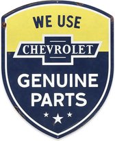 Chevrolet Genuine Parts Metal Sign - 57 x 58cm