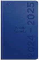 Ryam - Studie agenda DeLuxe - 2024-2025 - Blauw - B6 (12x19cm) - 1 week op 2 pagina's - Hardcover