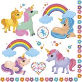 1 Pakje papieren lunch servetten - Rainbow Ponies - Paarden - Regenboog - Verjaardag - 20 servetten