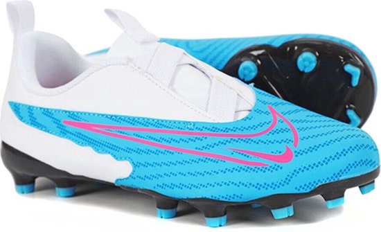 Nike Phantom GX Academy - Voetbalschoenen - Kinderen - Blauw - Maat 35.5