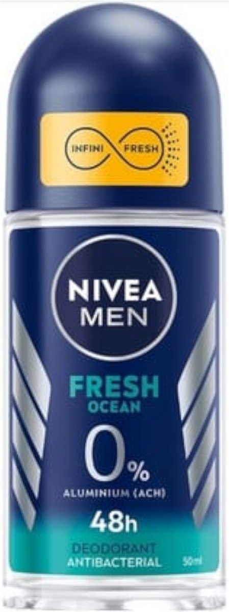 Goedkoopste Nivea Deo Roll-On Men - Fresh Ocean 50 ml