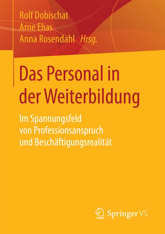 Das Personal in der Weiterbildung - cover