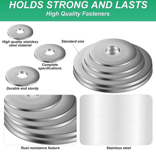 10/20/50 stuks M2 M2.5 M3 M4 M5 M6 Zwart gegalvaniseerd 304 roestvrij
