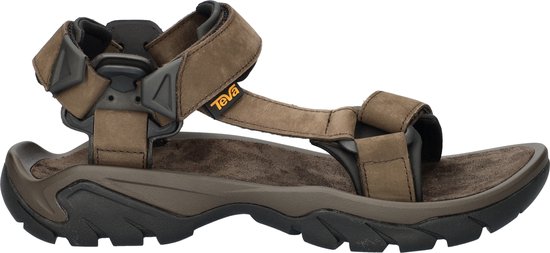 Teva M TERRA FI 5 UNIVERSAL Leer - Heren Sandalen - Bruin/Zwart - Maat 44.5